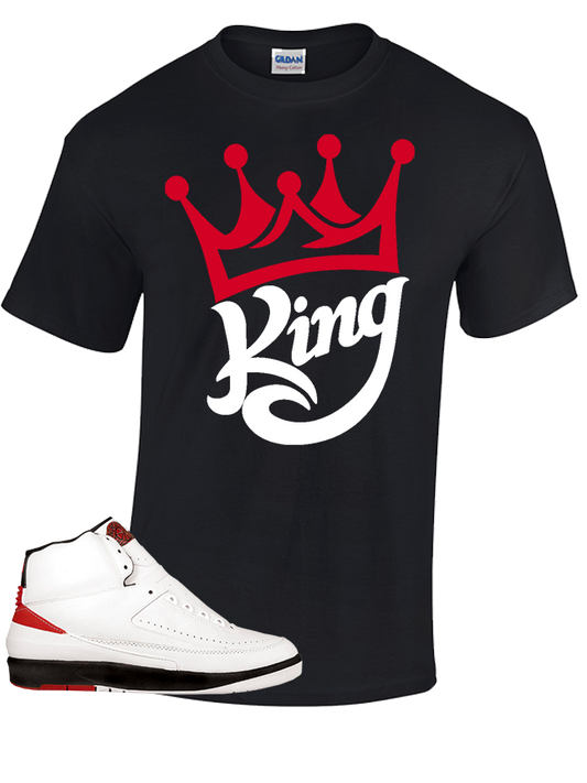 Tee To Match Air Jordan 2 Chicago King