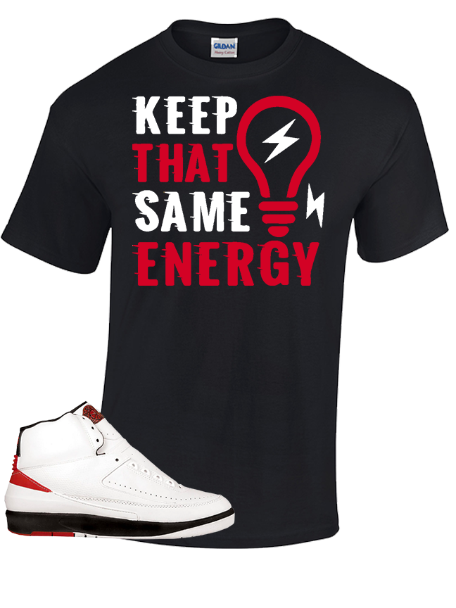 Tee To Match Air Jordan 2 Chicago Keep That Same Energy
