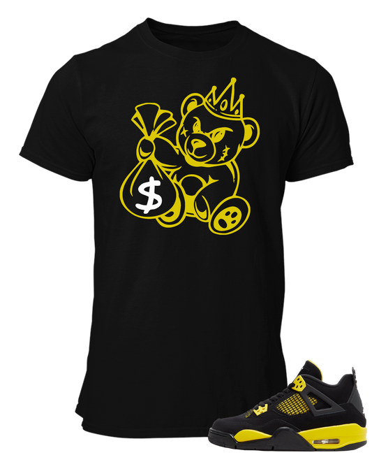 Tee To Match Air Jordan 4 Thunder Teddy