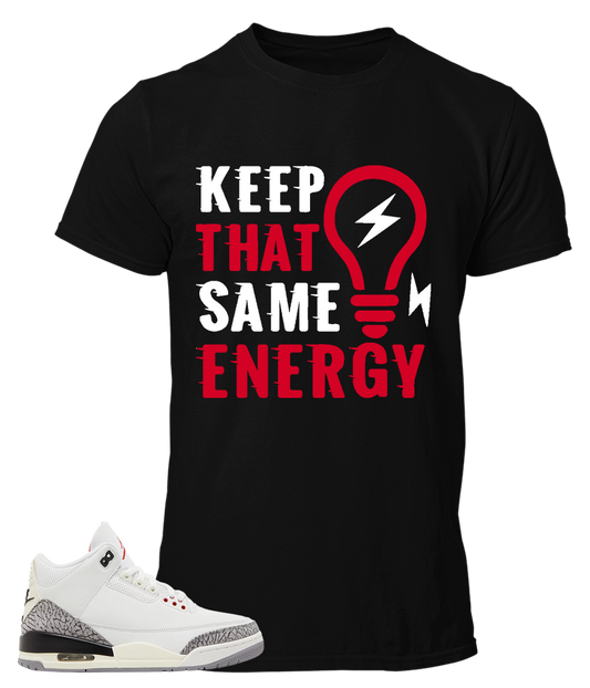 Tee To Match Air Jordan 3 Reimagined Keep That Same Energy