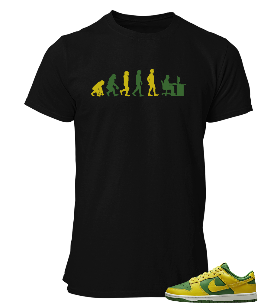 Tee To Match Nike Dunk Low Brazil Evolution