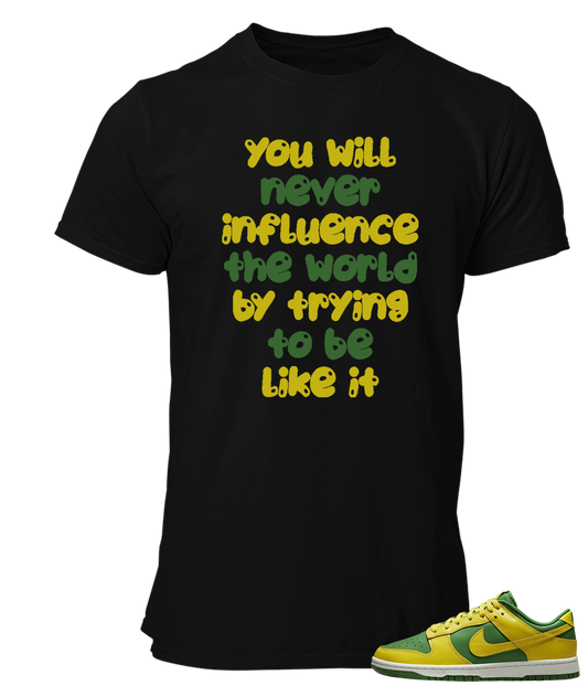 Tee To Match Nike Dunk Low Influence
