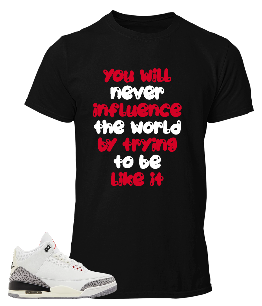 Tee To Match Air Jordan 3 Reimagined Influence