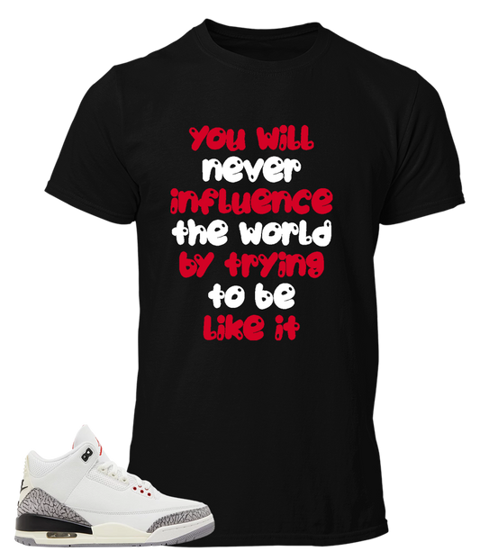 Tee To Match Air Jordan 3 Reimagined Influence