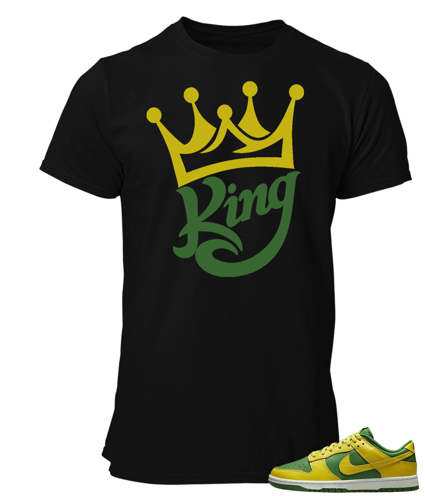 Tee To Match Nike Dunk Low Brazil King