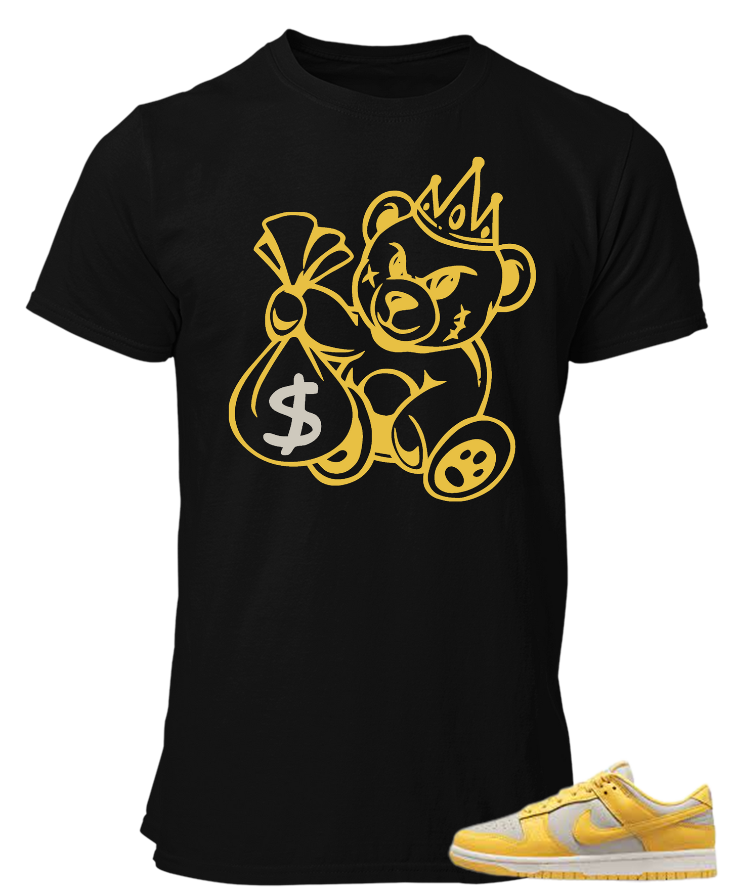 Tee To Match Nike Dunk Low Citron Pulse Teddy