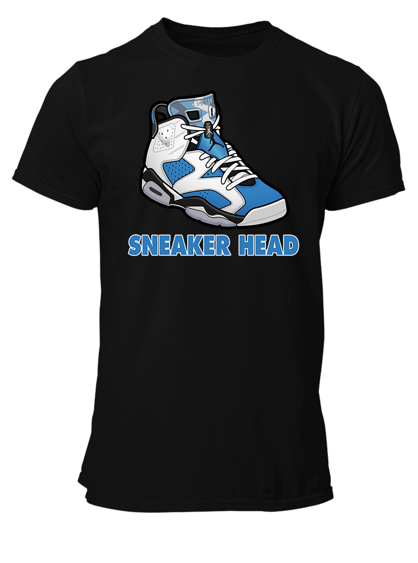Tee to Match Air Jordan 6 UNC Sneaker Head
