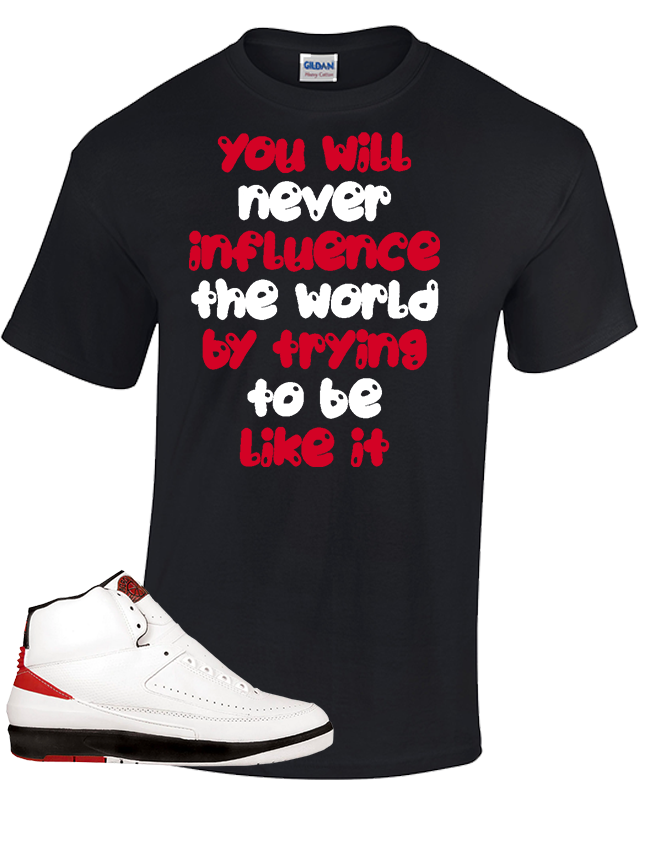 Tee To Match Air Jordan 2 Chicago Influence