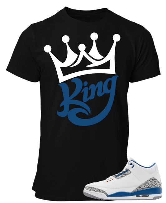 Tee To Match Air Jordan 3 Wizards King