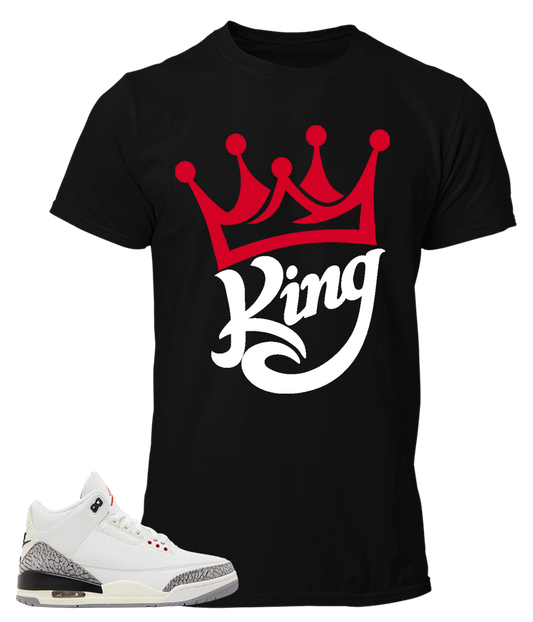 Tee To Match Air Jordan 3 Reimagined King