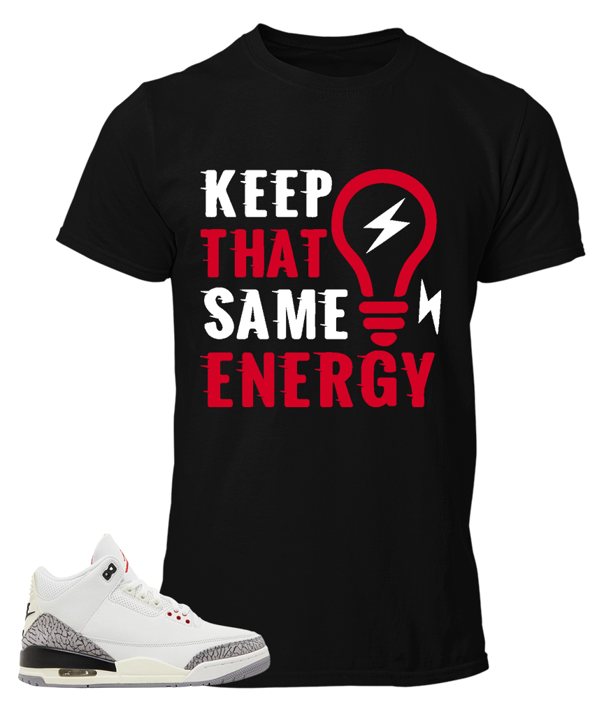 Tee To Match Air Jordan 3 Reimagined Keep That Same Energy
