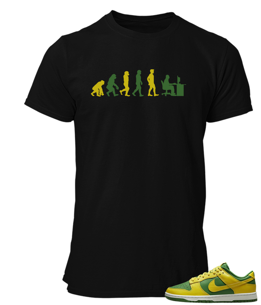 Tee To Match Nike Dunk Low Brazil Evolution