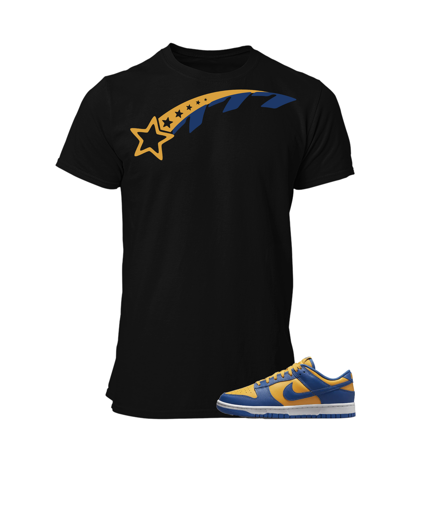 Tee To Match Nike dunk low UCLA shooting star 777