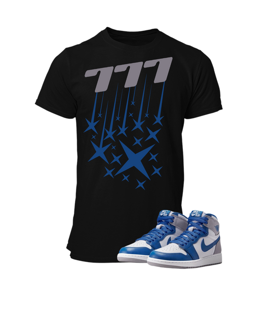 Tee To Match Air Jordan 1 True Blue 777